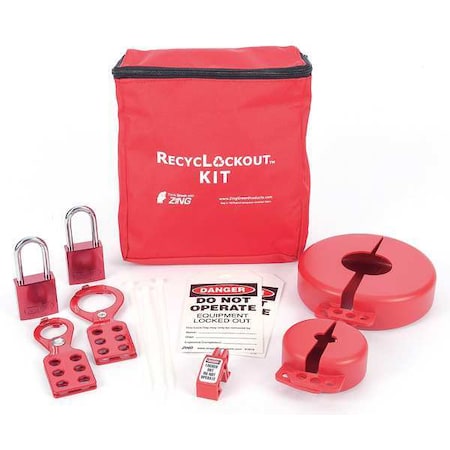 Lockout Kit,Filled,Valve