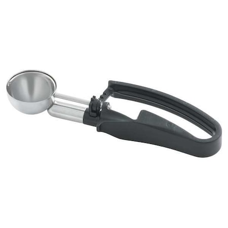 Squeeze Disher,1.13 oz.,SS,Black