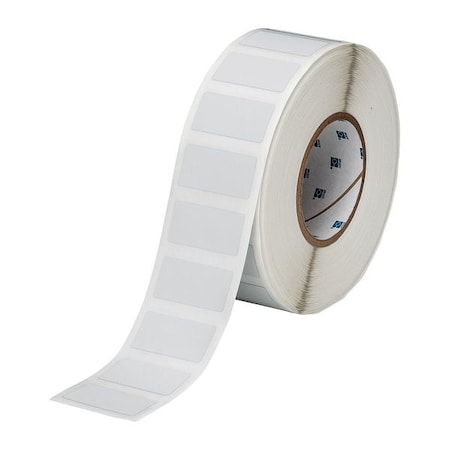 Thermal Transfer Label, Silver, Labels/Roll: 2000