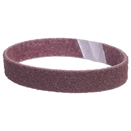 Surface-Conditioning Belt, 1 in W, 18 in L, Non-Woven, Aluminum Oxide, Not Applicable Grit, Medium