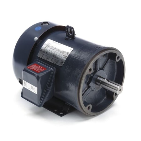 Three-Phase General Purpose Motor, 3 HP, 182TC Frame, 230/460V AC Voltage, 1762 rpm Nameplate RPM