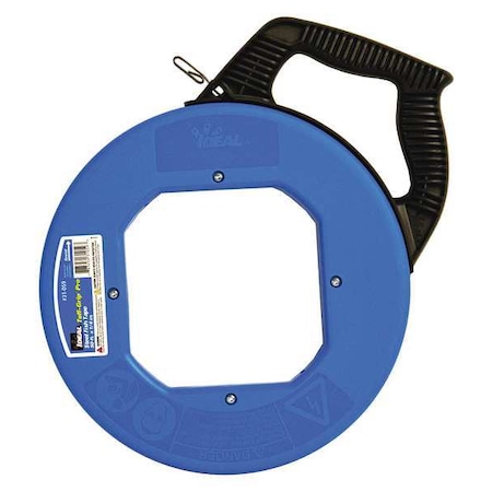 Fish Tape,1/4 In x 50 ft,Carbon Steel
