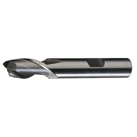 2-Flute HSS Square Single End Mill Cleveland HG-2 Bright 3/4"x5/8"x1-5/16"x3-3/4"