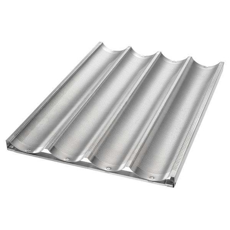 Baguette/French Bread Pan,4 Moulds