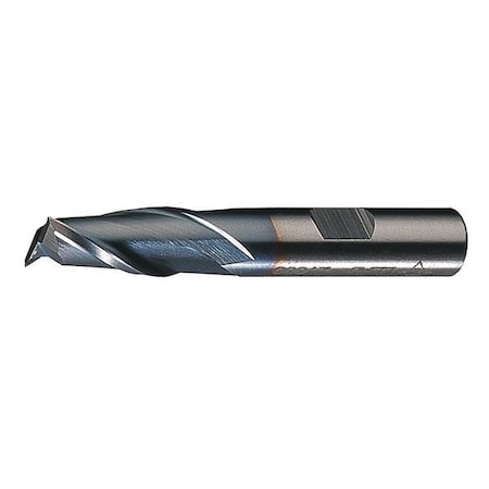 4-Flute Cobalt 8% Square Single End Multi-Flute CenterCut CTD HGC-4C-TC TiCN 3/8x3/8x1-1/2x3-1/4