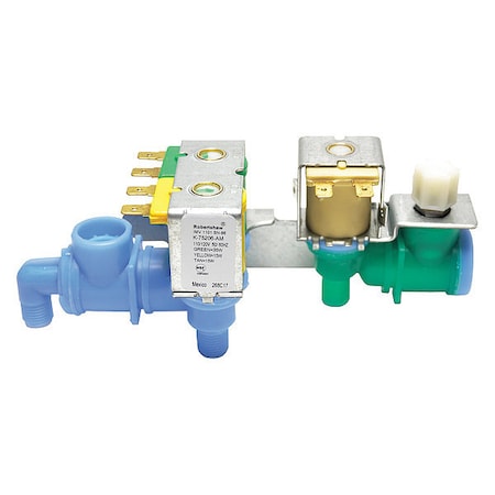 Ice Machine Water Valve, Blue, 3 in H