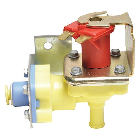 Ice Maker Water Valve, Yellow, 4 in H