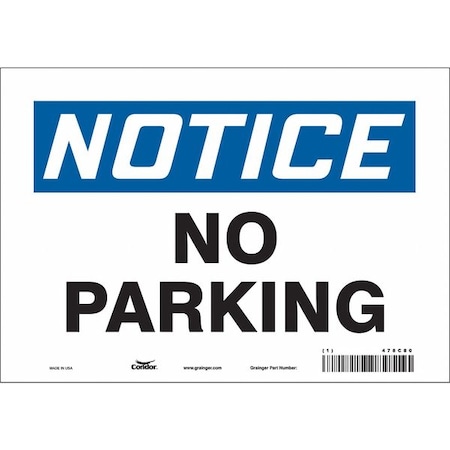 Safety Sign,7 inx10 in,Vinyl, 478C80