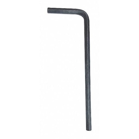 Metric Plain Hex Key Hex Key, 2.5 mm Tip Size, 2 5/32 in Long, 2.5 mm Short