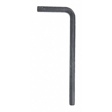 Metric Plain Hex Key Hex Key, 4 mm Tip Size, 2 23/32 in Long, 4 mm Short