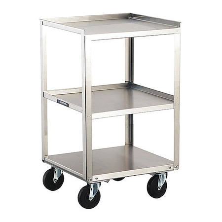 Stainless Steel Equipment Stand, 3 Shelves-500 lb Capacity