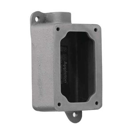 Electrical Box, Not Applicable, Mounting Box Type, 1 Gang, Malleable Iron, Rectangular Shape