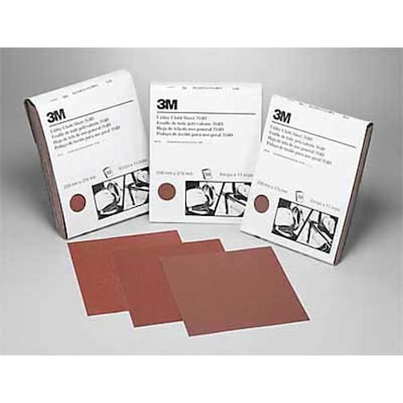 Sanding Sheet,11x9 In,100 G,AlO,PK250