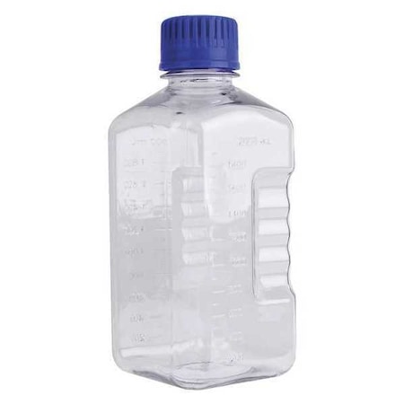 Bottle, PETG, 2000mL, Square, PK6