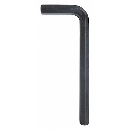 Metric Plain Hex Key Hex Key, 9 mm Tip Size, 4 3/32 in Long, 9 mm Short