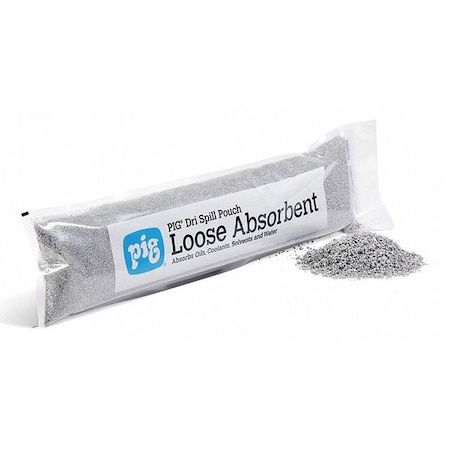 Dry Loose Absorbent in Spill Pouch,PK12