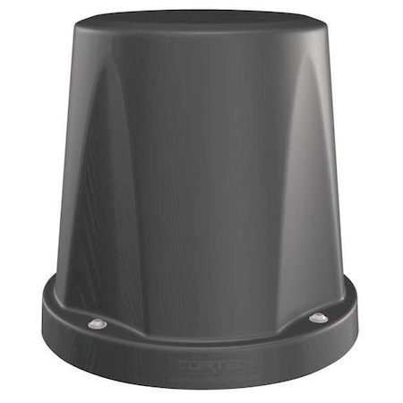 Floor Mounted Stool, Polyethylene Black