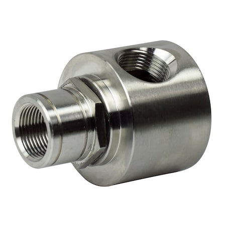 Swivel,90 Deg.,SS,3/4 in FNPT Inlet