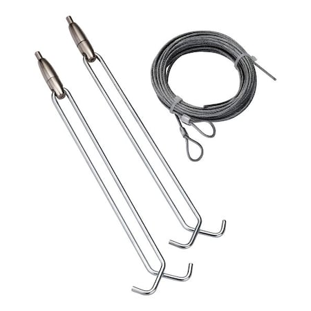 Aircraft Cable Hanging Kit,For Z Strip