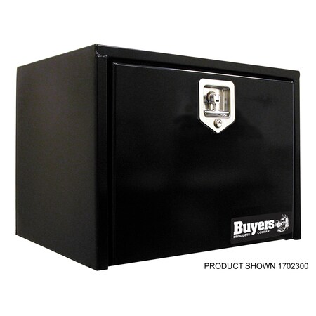 15x13x18 Inch Black Steel Underbody Truck Box