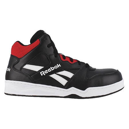 Men's Athletic High-Top Shoe, 8, Composite Toe, Black, RB4132