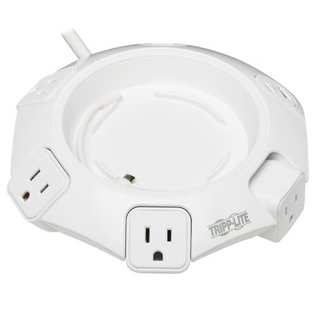 OutletStrip,Gray,7-23/32in,4Outlets
