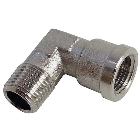 90 Degrees  Street Elbow Brass 90 Degrees  Street Elbow, 1/8 in Female BSPP X 1/8 in Male BSPT