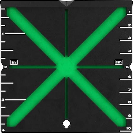 Responsive Laser Alignment Target