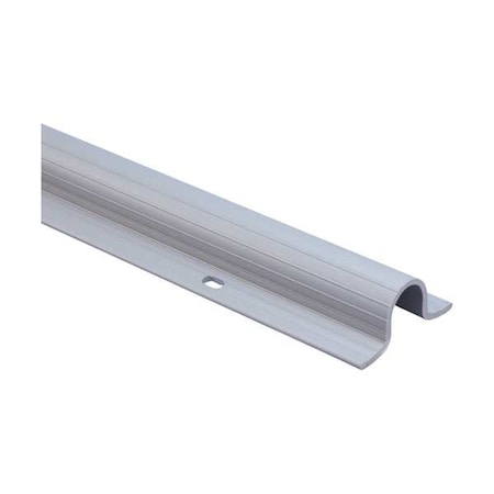 Cable Protector, 1 in H, 8 ft L, 2-5/8 in W, 1 Channel, Polyethylene, White