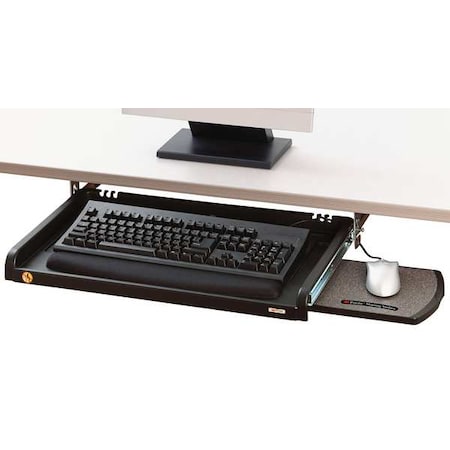 Keyboard Tray,25 in W,Black