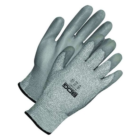 Cut Resistant Coated Gloves, Cut Level A2 ,Polyurethane ,Smooth ,S 1 PR
