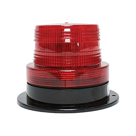 Warning Strobe,Amber,LED,12 to 90VDC