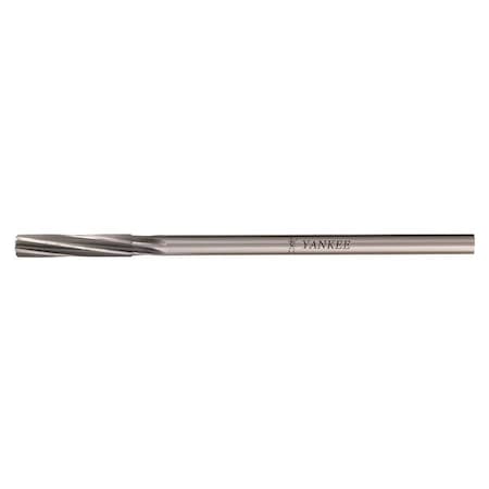 Chucking Reamer,0.2490 In.,6 Flute,HSS