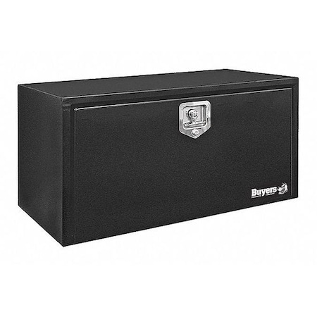14x12x24 Inch Black Steel Underbody Truck Box