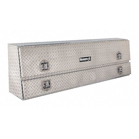 21x13x72 Inch Diamond Tread Aluminum Pick-Up Truck Contractor With Lower Door