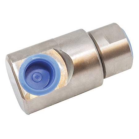 Swivel,90 Deg.,Steel,3/4 in FNPT Inlet