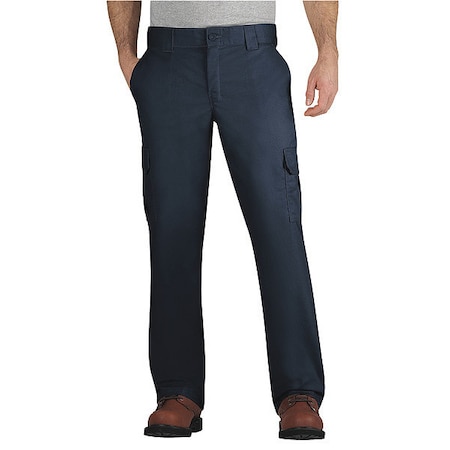 Men's Work Pants, Navy, Cotton/Polyester
