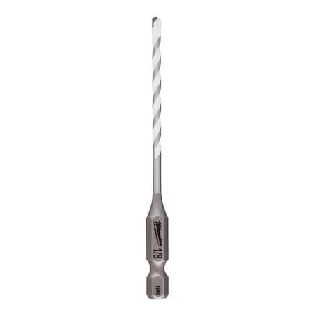 1/8 in. x 2 in. x 3-1/2 in. SHOCKWAVE Impact Duty Carbide Multi-Material Drill Bit