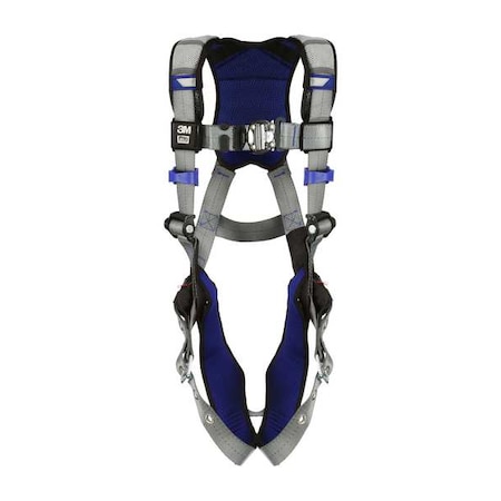ExoFit(TM) X200 Fall Protection Harness, M, 420 lb, Mating Chest/ Tongue Leg Straps, Back D-Ring