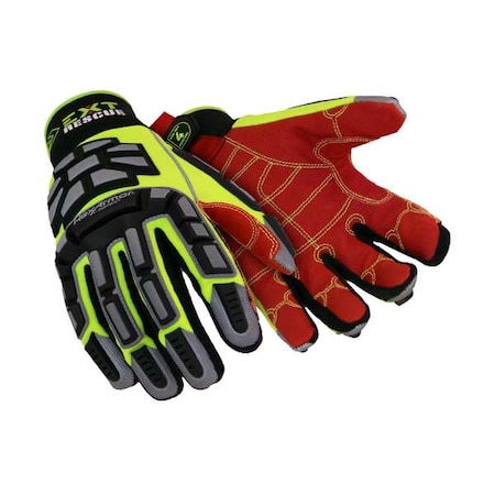 Extrication Gloves, Cut Level A8 ,XL 1 PR