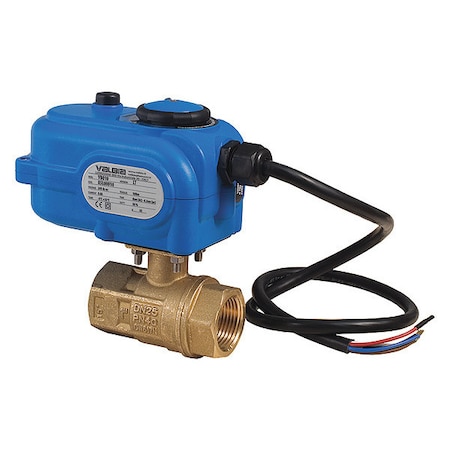 Electronic Ball Valve,3/4" Pipe,120VAC