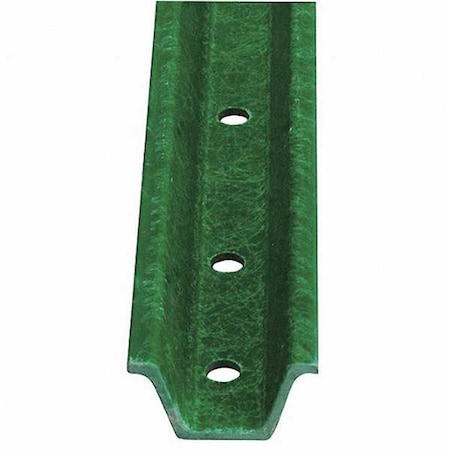 U-Channel Post,6 ft,Green