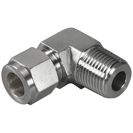 Elbow, SS, Comp. 1/2 in, MNPT 3/4 in