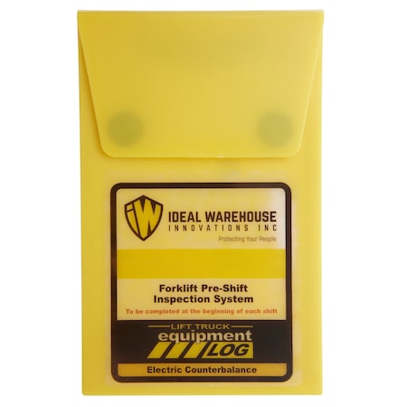 Replacement Checklist Book,1" W,PK4