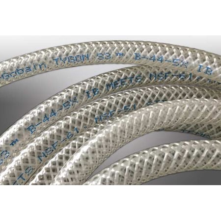 PVC Tubing,Tygon,1/2 in I.D.,3/4 in O.D.