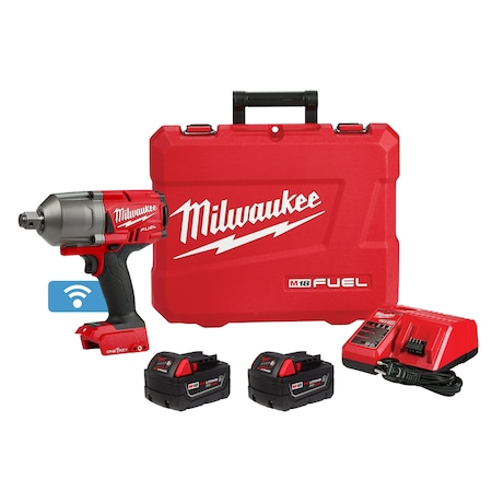 High Torque Impact Wrench, Friction Ring, 3/4 in Drive,18 V, ONE-KEY