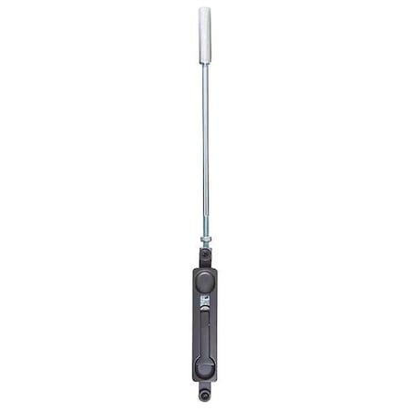 Manual Flush Bolt,Bronze,16-3/4in.L
