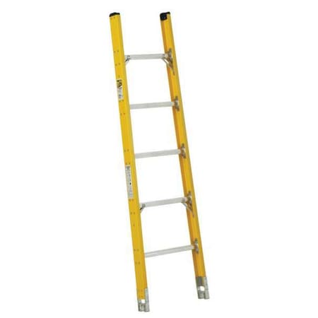 6 ft Overall H, Sectional Ladder, Fiberglass, 375 lb Load Capacity