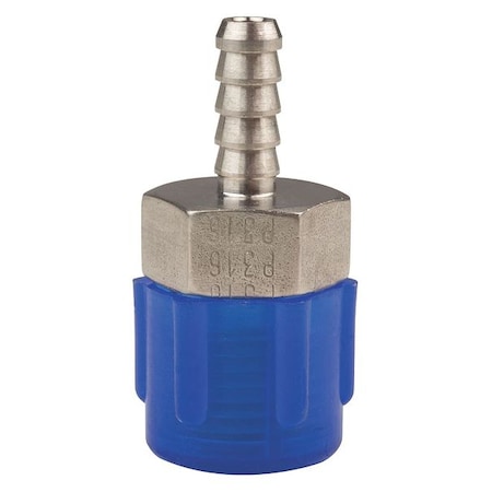 1/8" Hose Barb x MNPT SS Barb Connector