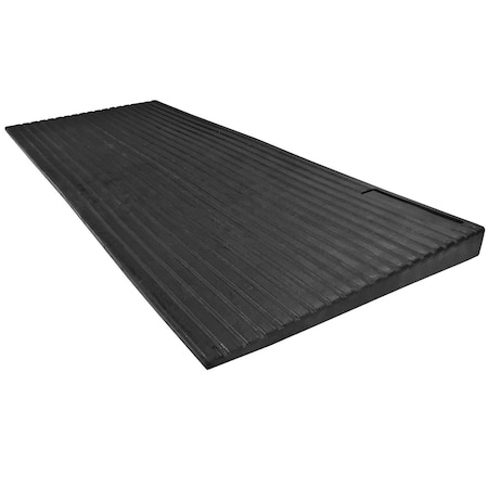 Rubber Threshold Ramp,1300 lb Load Cap.